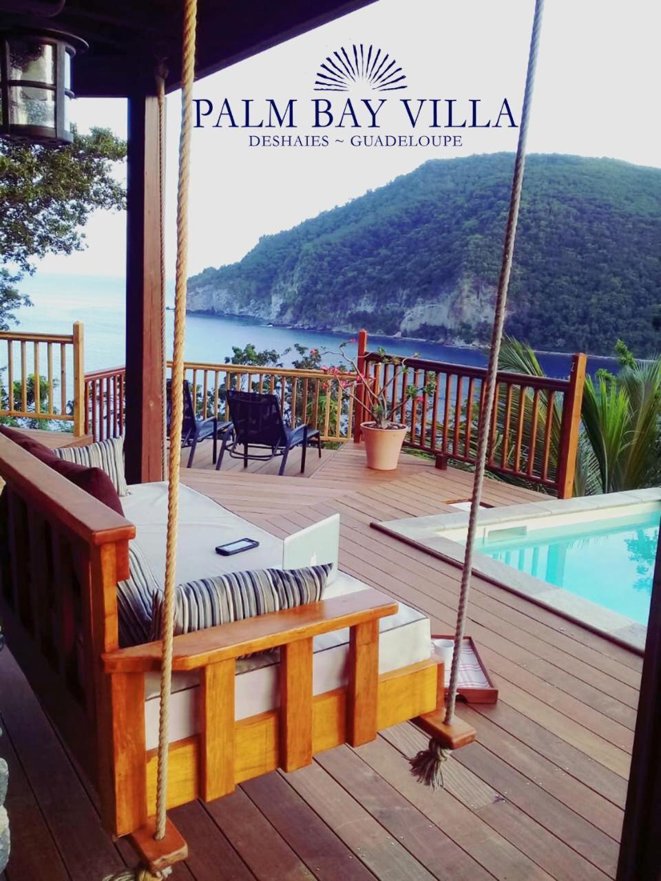Villa Palm Bay Stunning View 5 Min To Beach 3 Min To Downtown King Size Bed Deshaies Eksteriør bilde